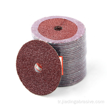 Aşındırıcı aletler için 100mm reçine Taşlama Fiber Disk